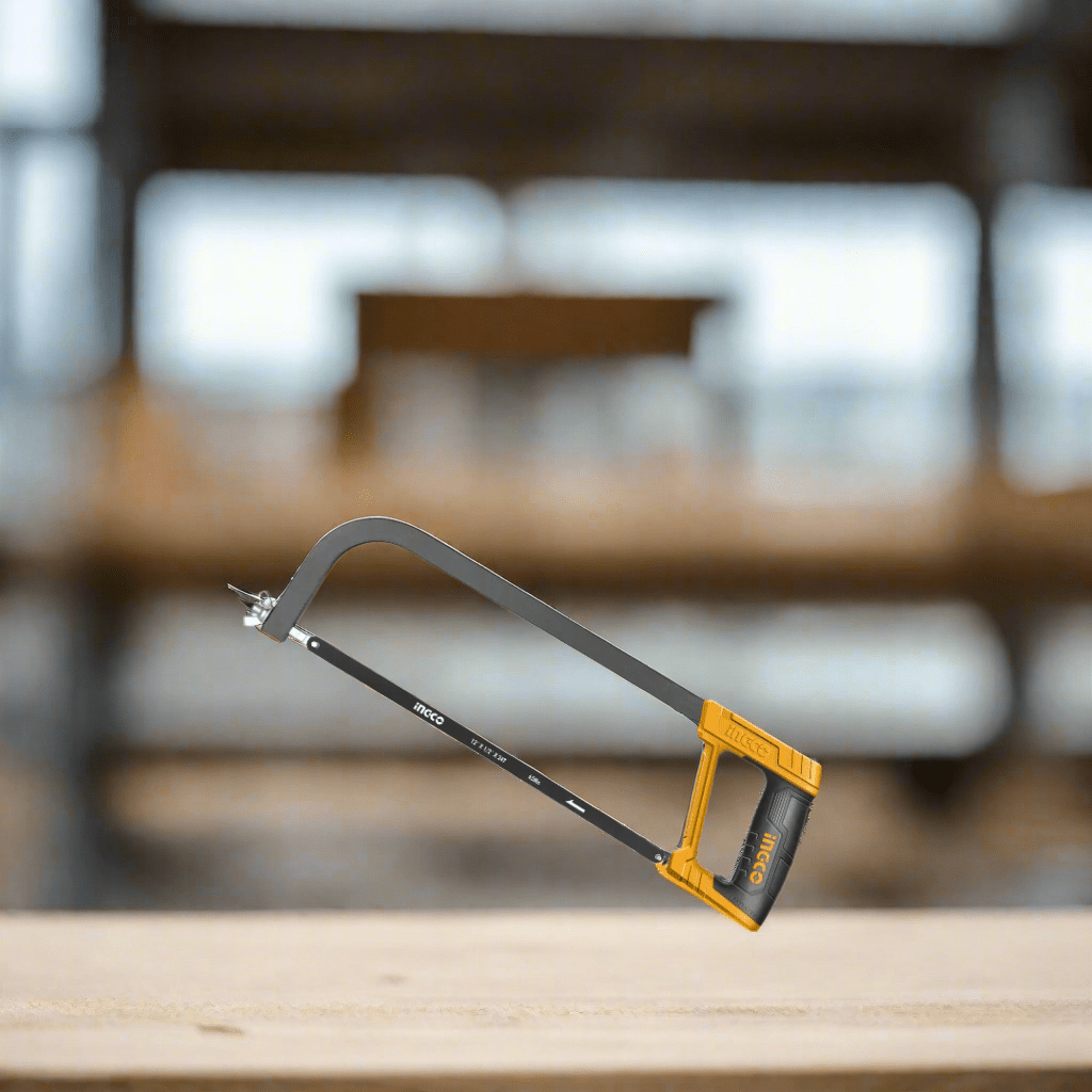 Ingco Hand Saws & Cutting Tools Ingco 12" Adjustable Hacksaw Frame with Soft Grip – HHFS3068