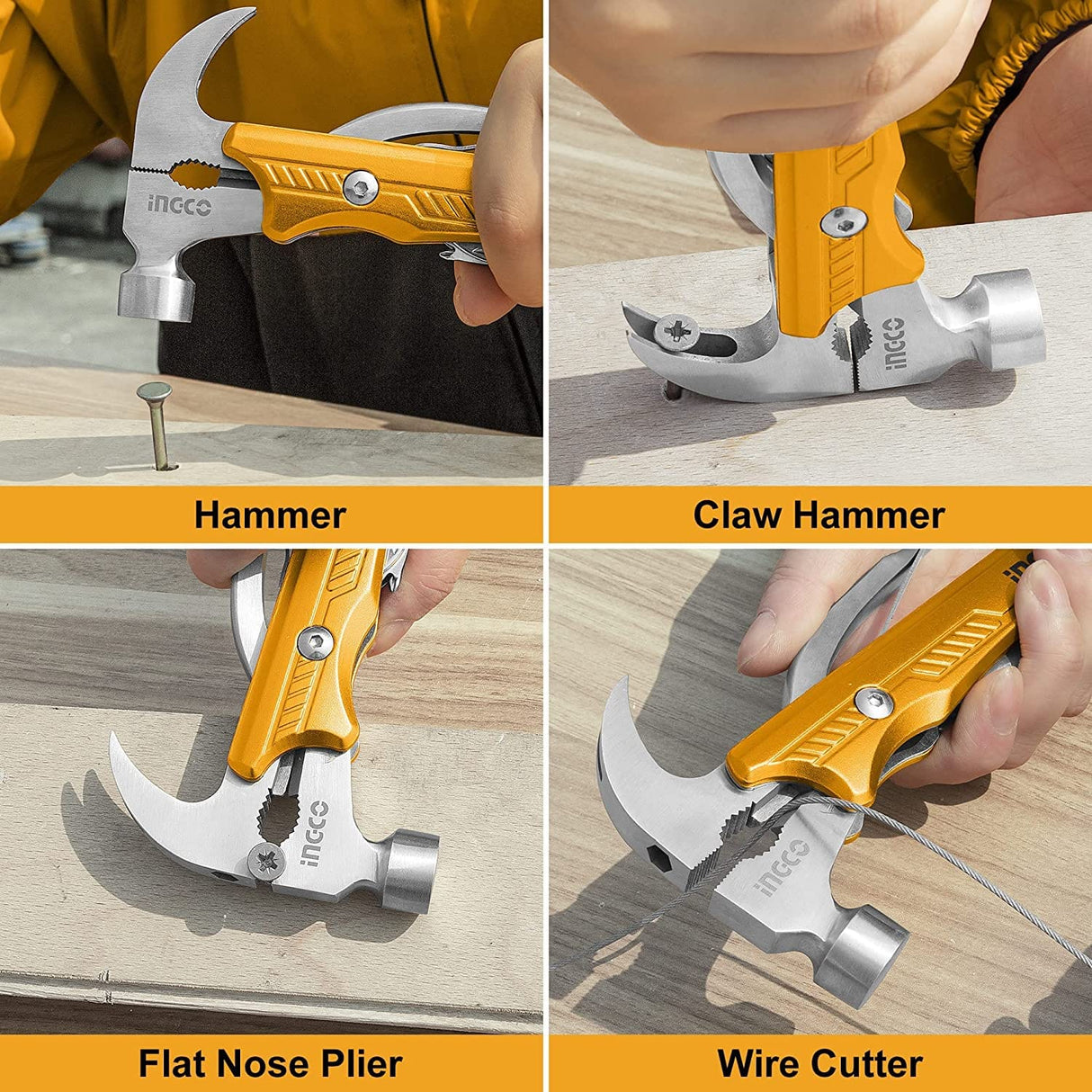 Ingco Multi Tools & Knives Ingco 12 Multi-Function Hammer - HMFH0121