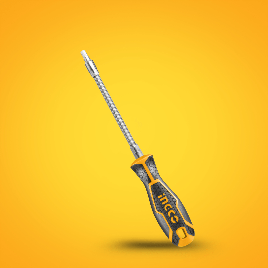 Ingco Screwdrivers Ingco 12-Piece Flexible Shaft Screwdriver Set – AKSDFL1208