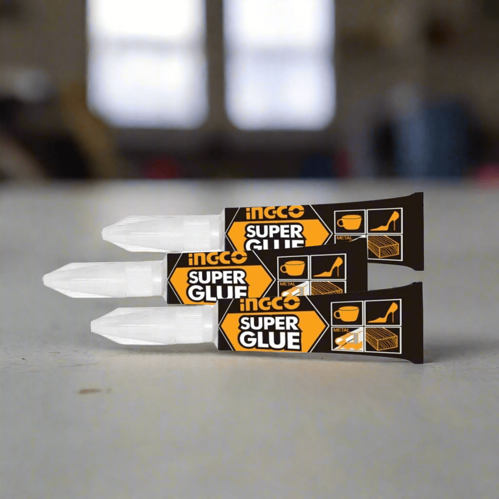 Ingco Adhesive & Glue Ingco 12-Piece Super Glue Set – HSGU3122