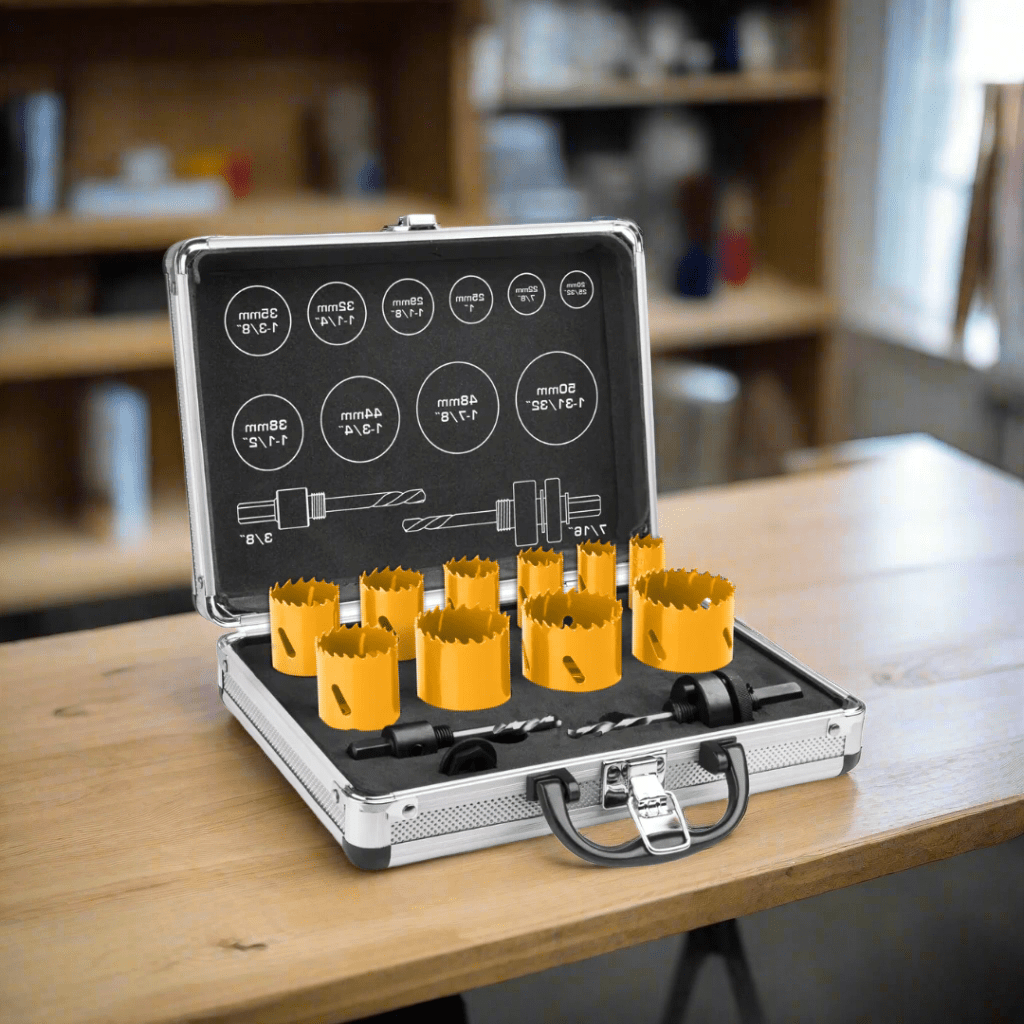 Ingco Hole Saws & Cores Ingco 12 Pieces Bi-Metal Hole Saw Set - AKH0121