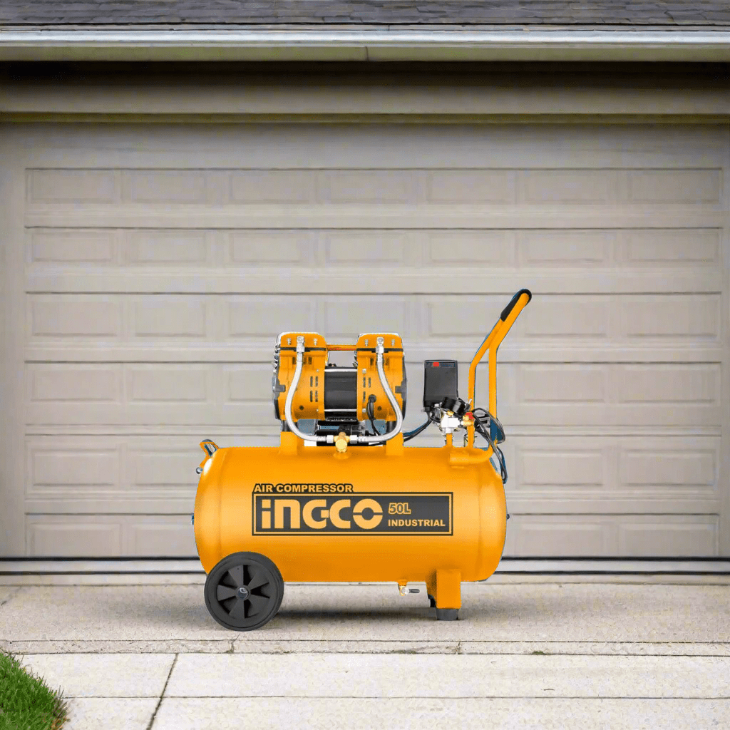 Ingco Compressor & Air Tool Accessories Ingco 1200W Air Compressor with 50L Tank & Oil-Free System – ACS112501
