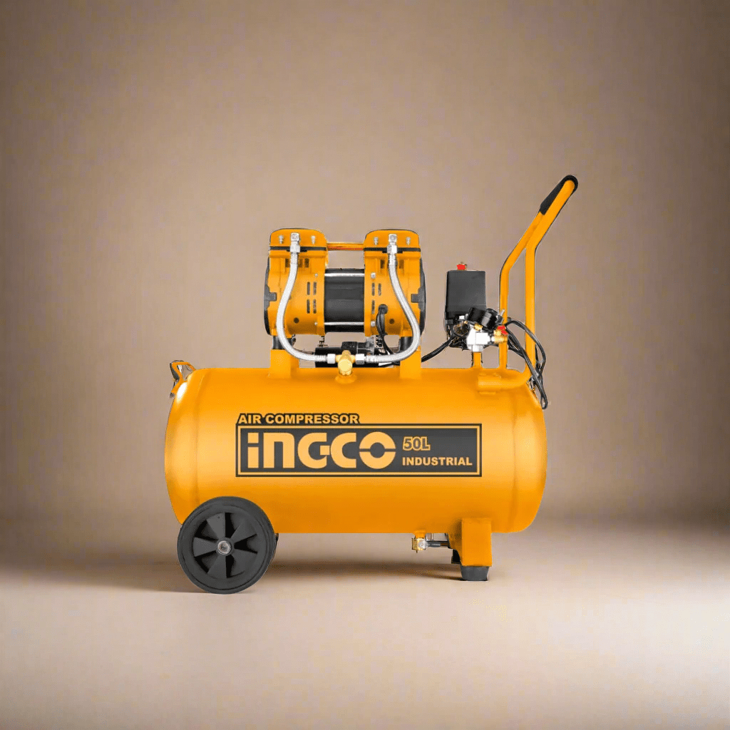 Ingco Compressor & Air Tool Accessories Ingco 1200W Air Compressor with 50L Tank & Oil-Free System – ACS112501