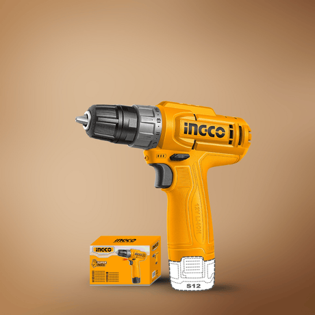 Ingco Drill Ingco 12V Lithium-Ion Cordless Drill - CDLI12456