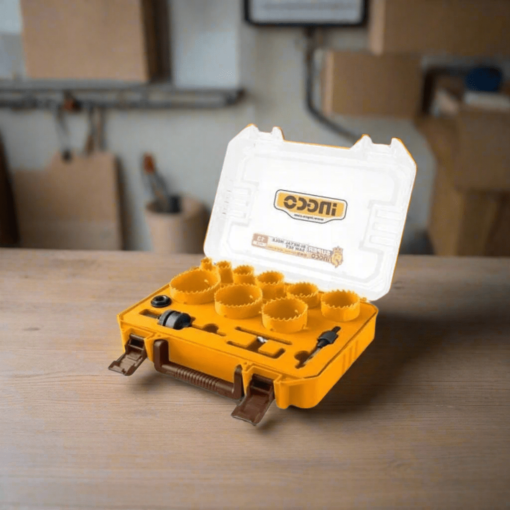 Ingco Hole Saws & Cores Ingco 13-Piece Bi-Metal Hole Saw Set – AKH0132