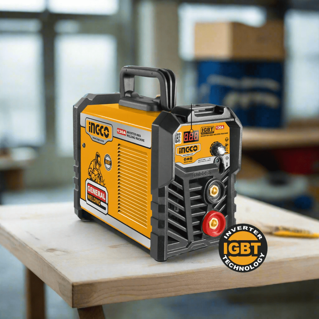 Ingco Welding Machine & Accessories Ingco 130A Inverter MMA Welding Machine with IGBT Technology – ING-MMA13028