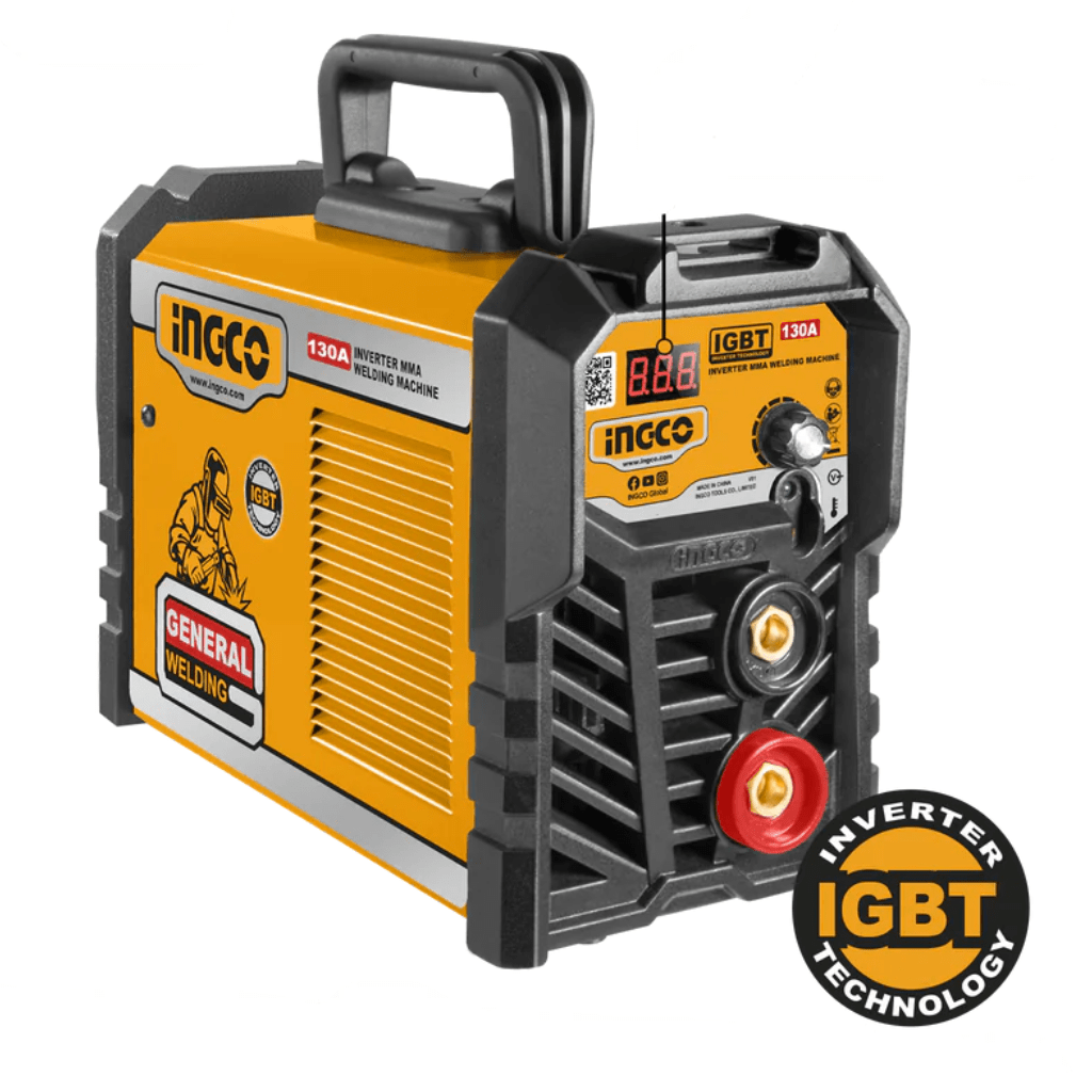 Ingco Welding Machine & Accessories Ingco 130A Inverter MMA Welding Machine with IGBT Technology – ING-MMA13028