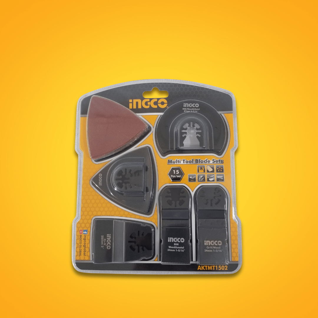 Ingco Oscillating Tool Accessories Ingco 15 Pieces Multi-Tool Blade Sets - AKTMT1502