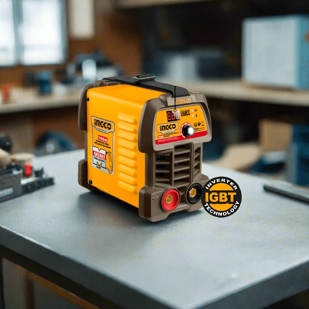 Ingco Welding Machine & Accessories Ingco 160A Inverter MMA Welding Machine with IGBT Technology – ING-MMA16049