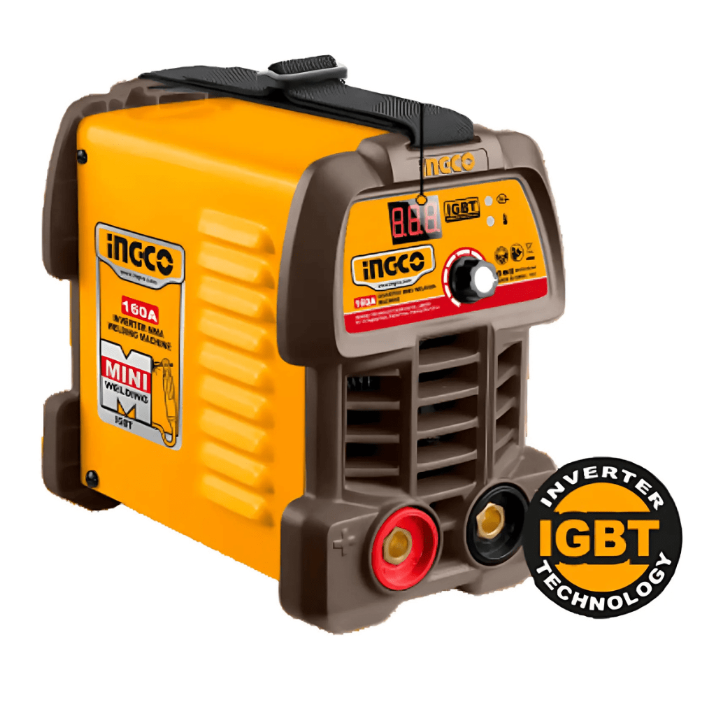 Ingco Welding Machine & Accessories Ingco 160A Inverter MMA Welding Machine with IGBT Technology – ING-MMA16049