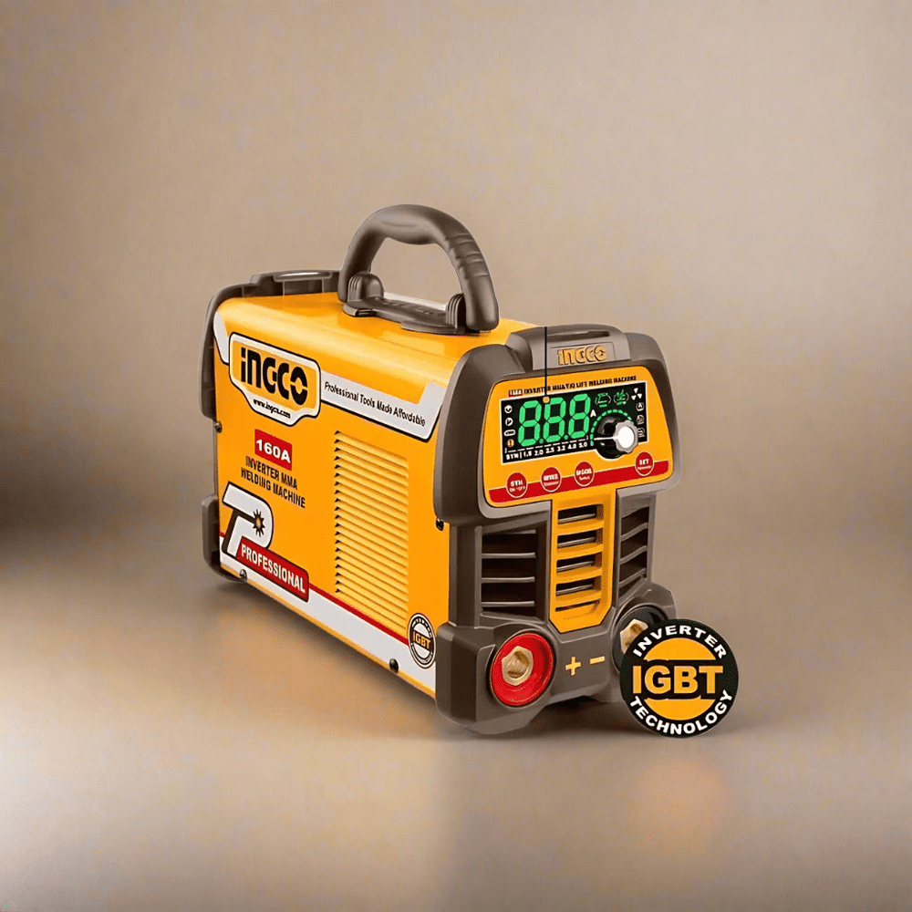 Ingco Welding Machine & Accessories Ingco 160A Inverter MMA Welding Machine with IGBT Technology – ING-MMA16069