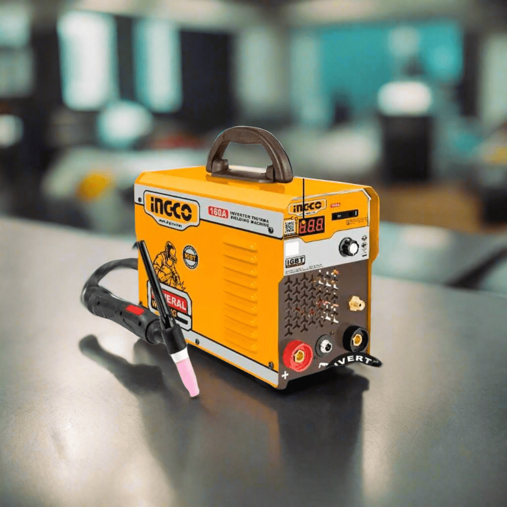 Ingco Welding Machine & Accessories Ingco 160A Inverter TIG/MMA Welding Machine with Pulse & Spot Function – ING-TIG1601