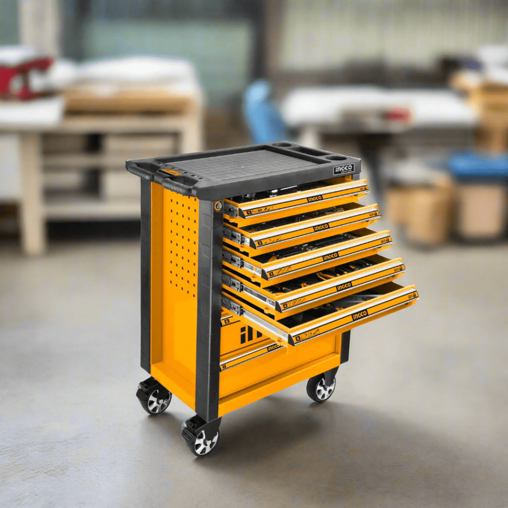 Ingco Tool Chests & Cabinets Ingco 162-Piece Tool Chest Set with 7 Drawers - HTCS271621