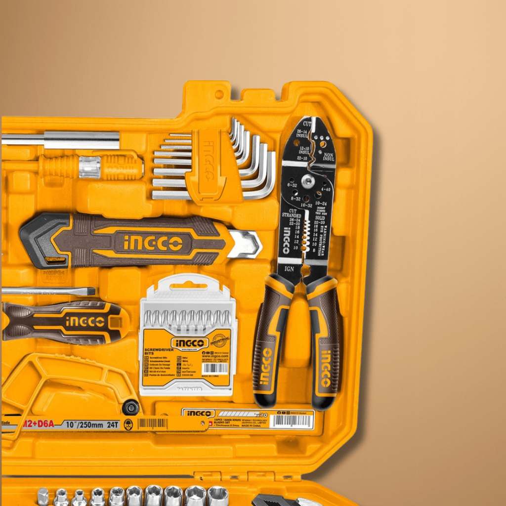 Ingco Tool Chests & Cabinets Ingco 168-Piece Hand Tool Set – HKTHP21681