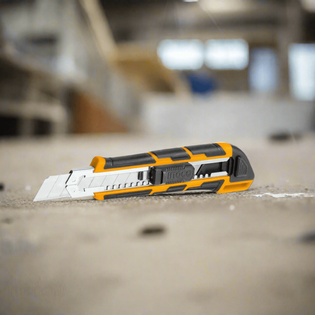 Ingco Multi Tools & Knives Ingco 169mm Snap-off Blade Knife - HKNS16538