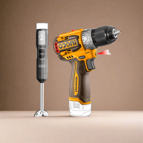 Ingco Drill Ingco 16V Lithium-Ion Cordless Drill & Hand Blender Combo Kit - CKLI1628