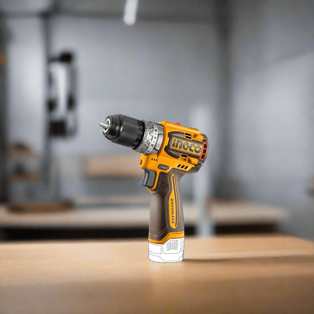 Ingco Drill Ingco 16V Lithium-Ion Cordless Drill with Brushless Motor & 2 Batteries – CDLI16682