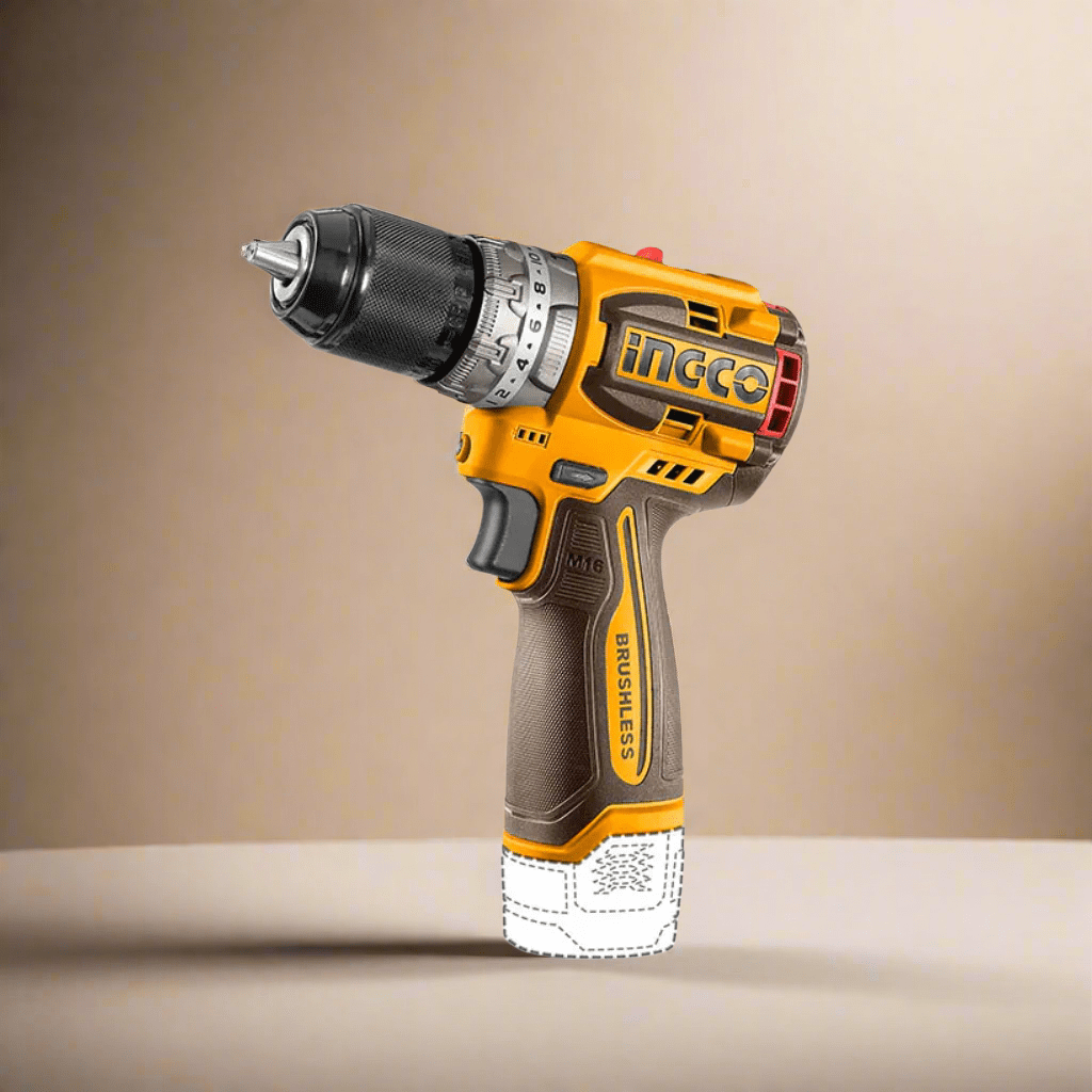 Ingco Drill Ingco 16V Lithium-Ion Cordless Drill with Brushless Motor & 2 Batteries – CDLI16682