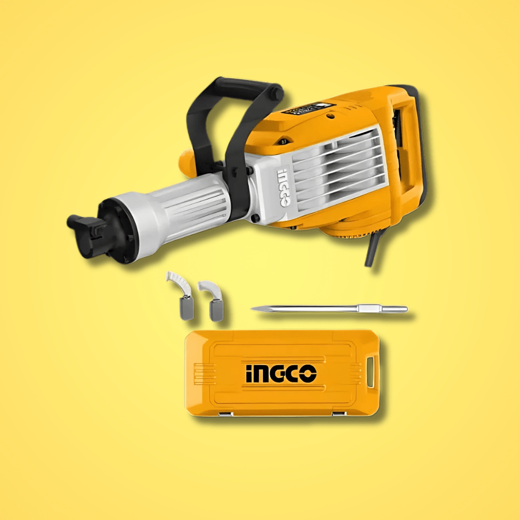 Ingco Demolition Hammer Ingco 1700W Demolition Hammer & Breaker with HEX Chuck – PDB170068