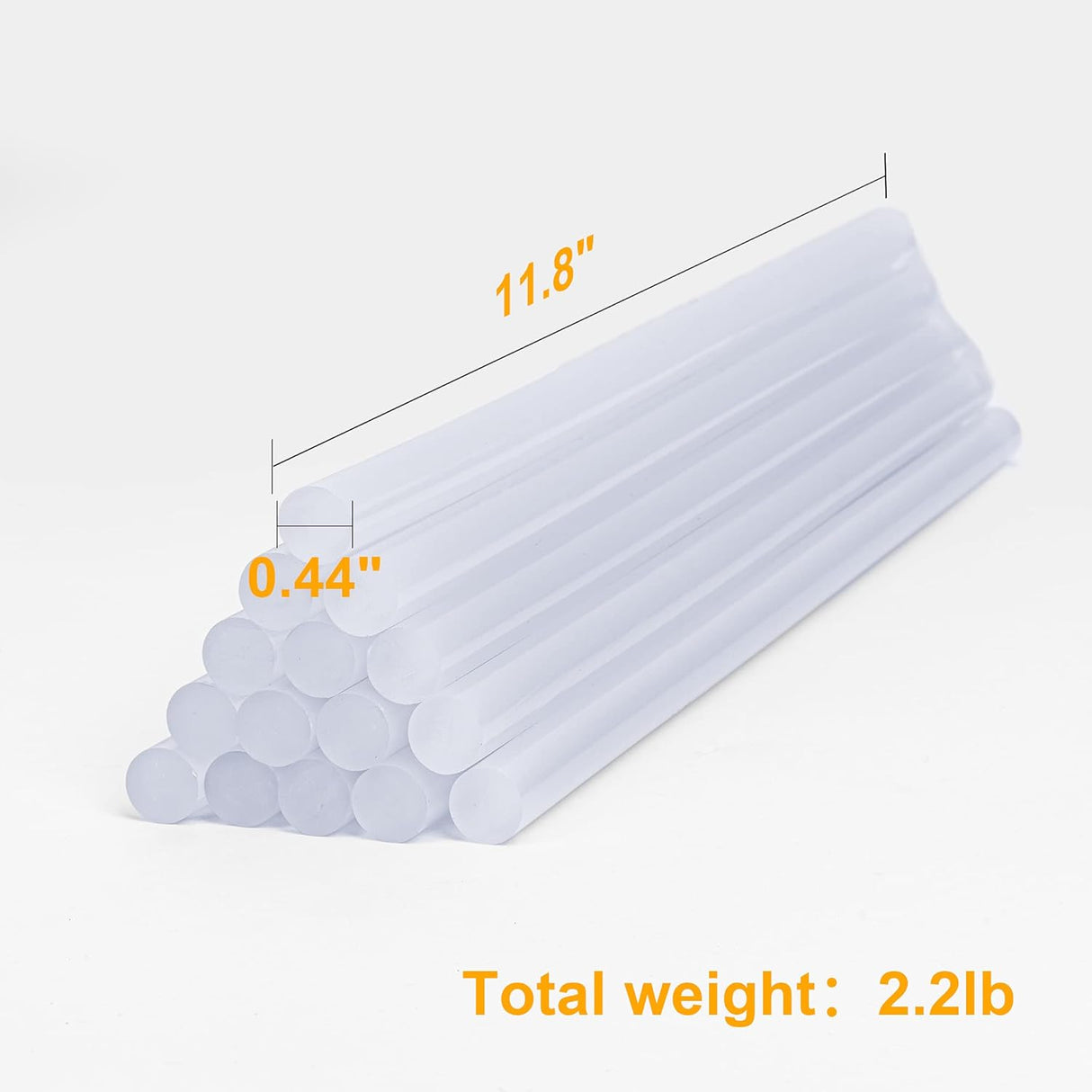 Ingco Glue Sticks Ingco 1kg Glue Gun Stick 11.2mm x 30cm - AKTGS3011