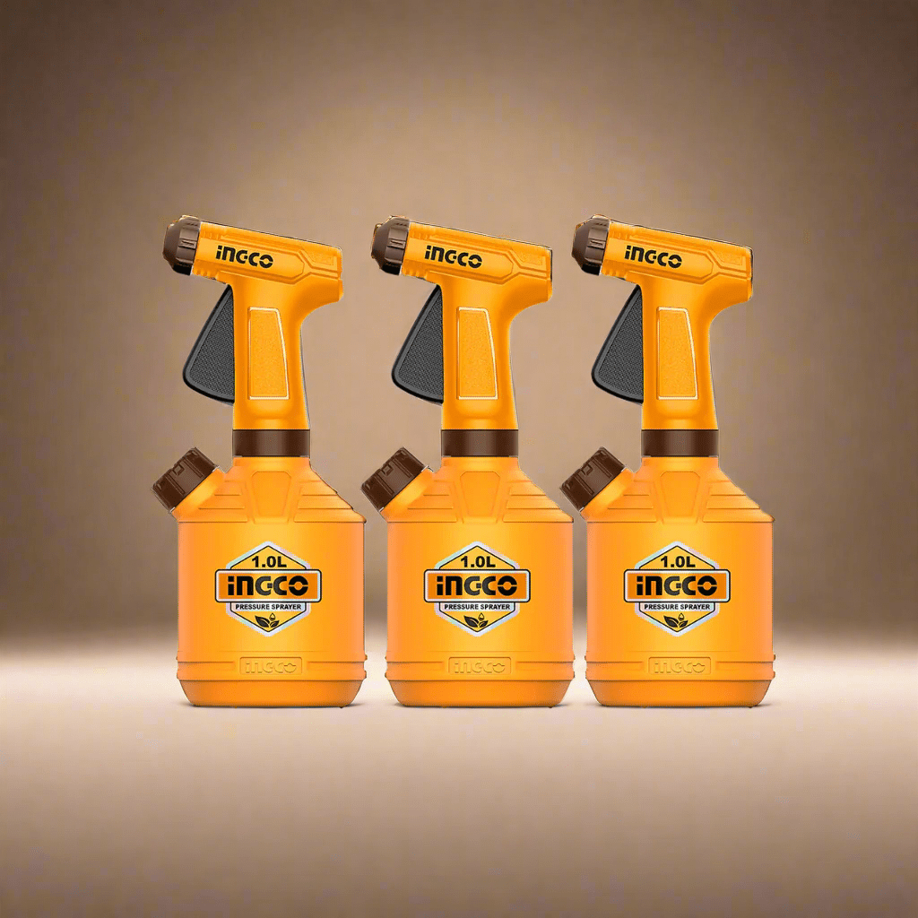 Ingco Spray Gun Ingco 1L Manual Pump Sprayer with Adjustable Nozzle – HSPP30102