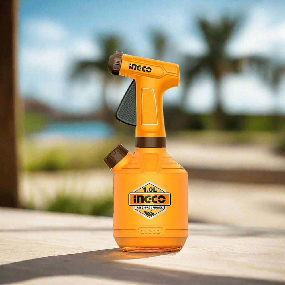 Ingco Spray Gun Ingco 1L Manual Pump Sprayer with Adjustable Nozzle – HSPP30102
