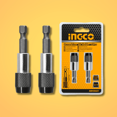 Ingco Screwdriver Bits Ingco 2-Piece Screwdriver Bit Holder 60mm with Release – ABH20601