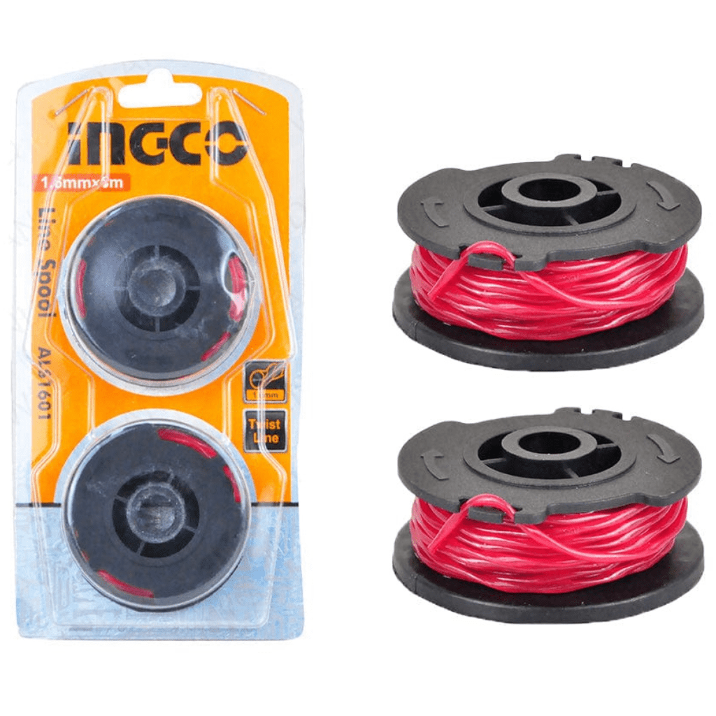 Ingco Trimmer Ingco 2-Pieces Line Spool 1.6mm 5m for Lithium-ion Grass Trimmer - ALS1601