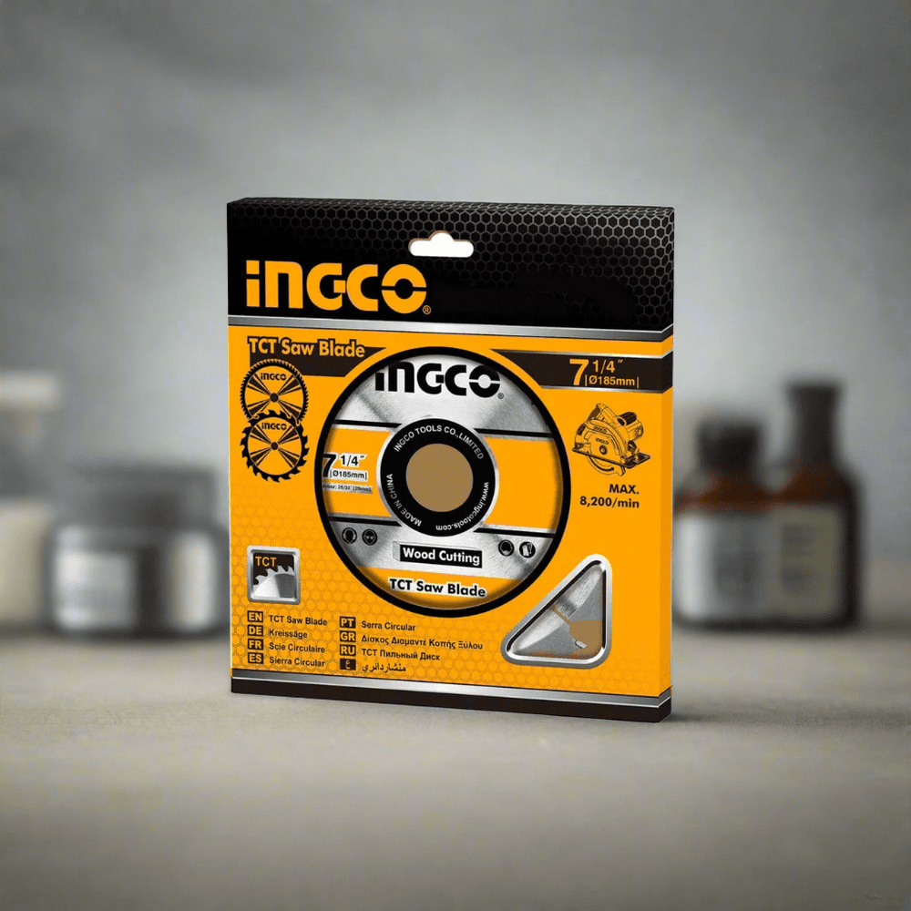 Ingco Grinding & Cutting Wheels Ingco 2-Pieces TCT Saw Blade for Wood Set 7 ¼" - TSB118510