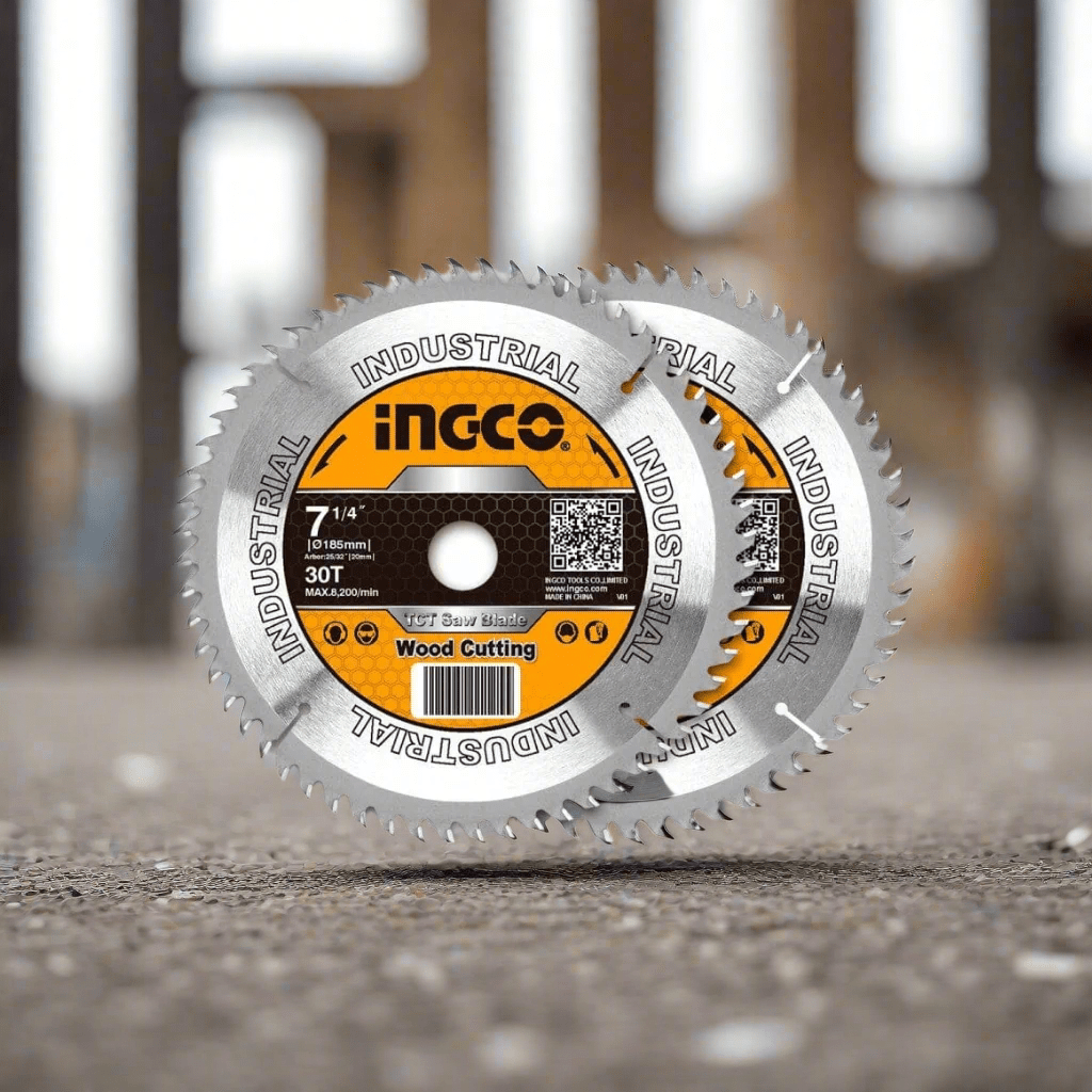 Ingco Grinding & Cutting Wheels Ingco 2-Pieces TCT Saw Blade for Wood Set 7 ¼" - TSB118510