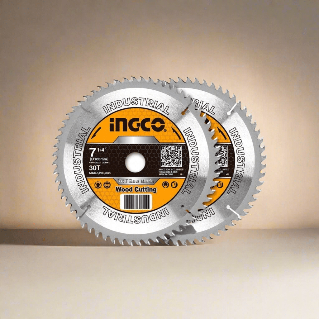 Ingco Grinding & Cutting Wheels Ingco 2-Pieces TCT Saw Blade for Wood Set 7 ¼" - TSB118510