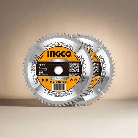 Ingco Grinding & Cutting Wheels Ingco 2-Pieces TCT Saw Blade for Wood Set 7 ¼" - TSB118510