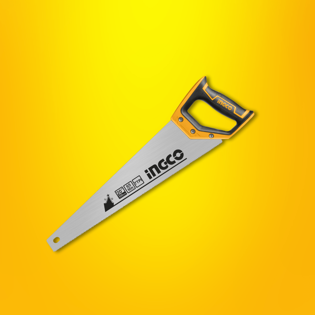 Ingco Hand Saws & Cutting Tools Ingco 20" Hand Saw 500mm with Teeth Protector – HHAS08500