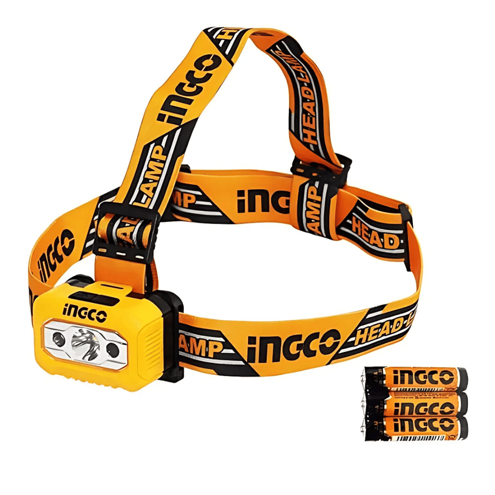 Ingco Outdoor Lighting Ingco 200 Lumens Headlamp - HHL013AAA8