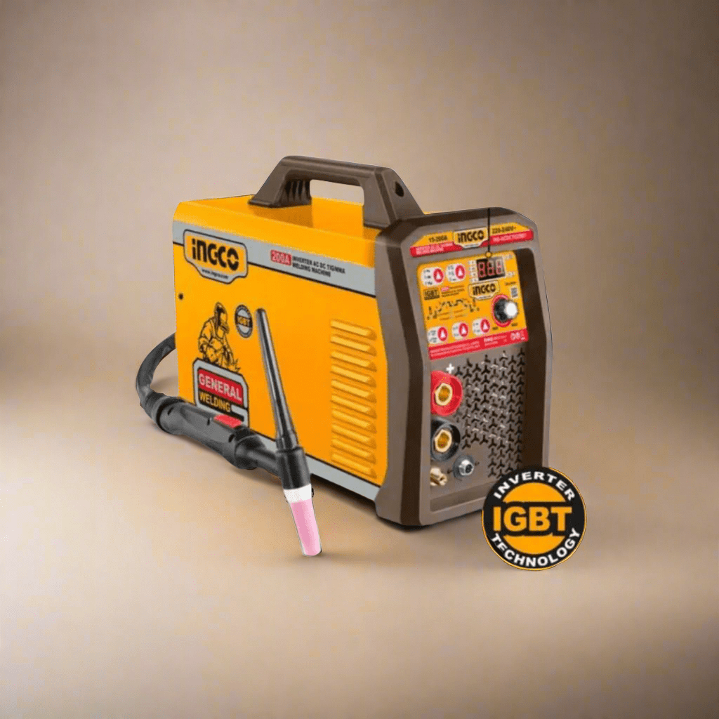 Ingco Welding Machine & Accessories Ingco 200A Inverter AC/DC TIG/MMA Welding Machine - ING-ACDCTIG2001