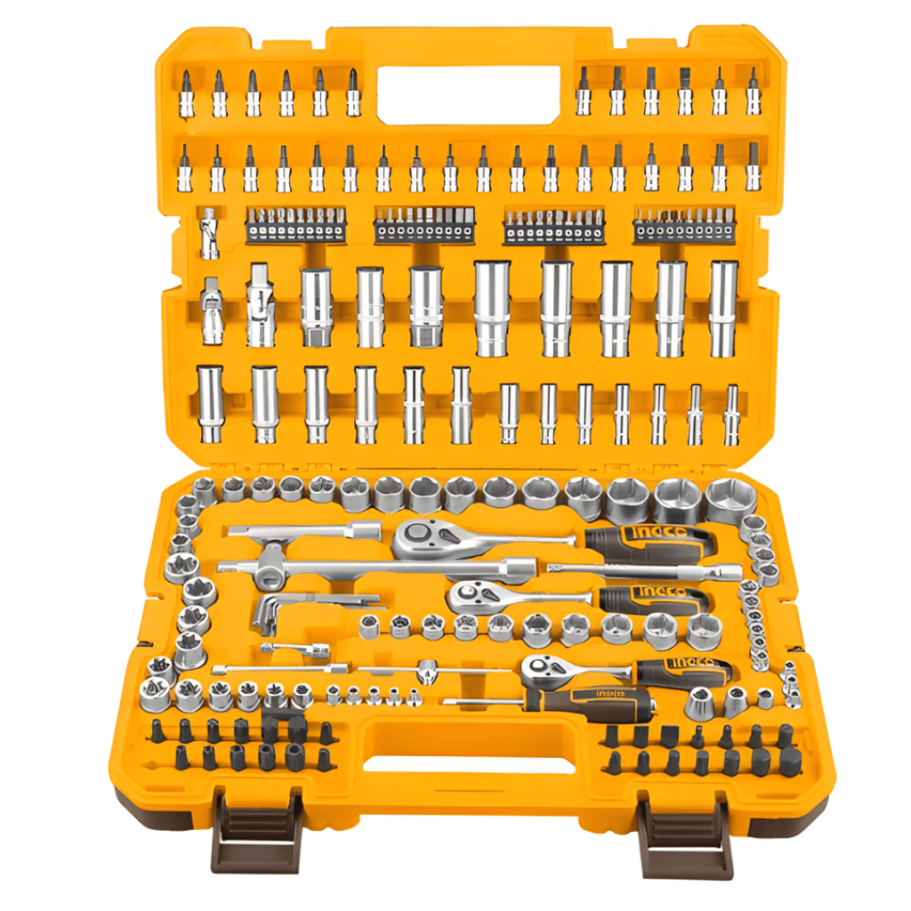 Ingco Sockets & Hex Keys Ingco 201-Piece 1/4" 3/8" & 1/2" Drive Socket Set - HKTS082016