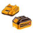 Ingco Batteries & Chargers Ingco 20V 4.0Ah Lithium-Ion Battery Pack & Charger Kit – FBCPK1214
