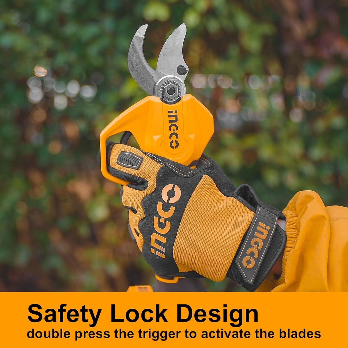 Ingco Specialty Power Tool Ingco 20V Cordless Gauge Straight Shear With Battery And Charger - CSSLI203083