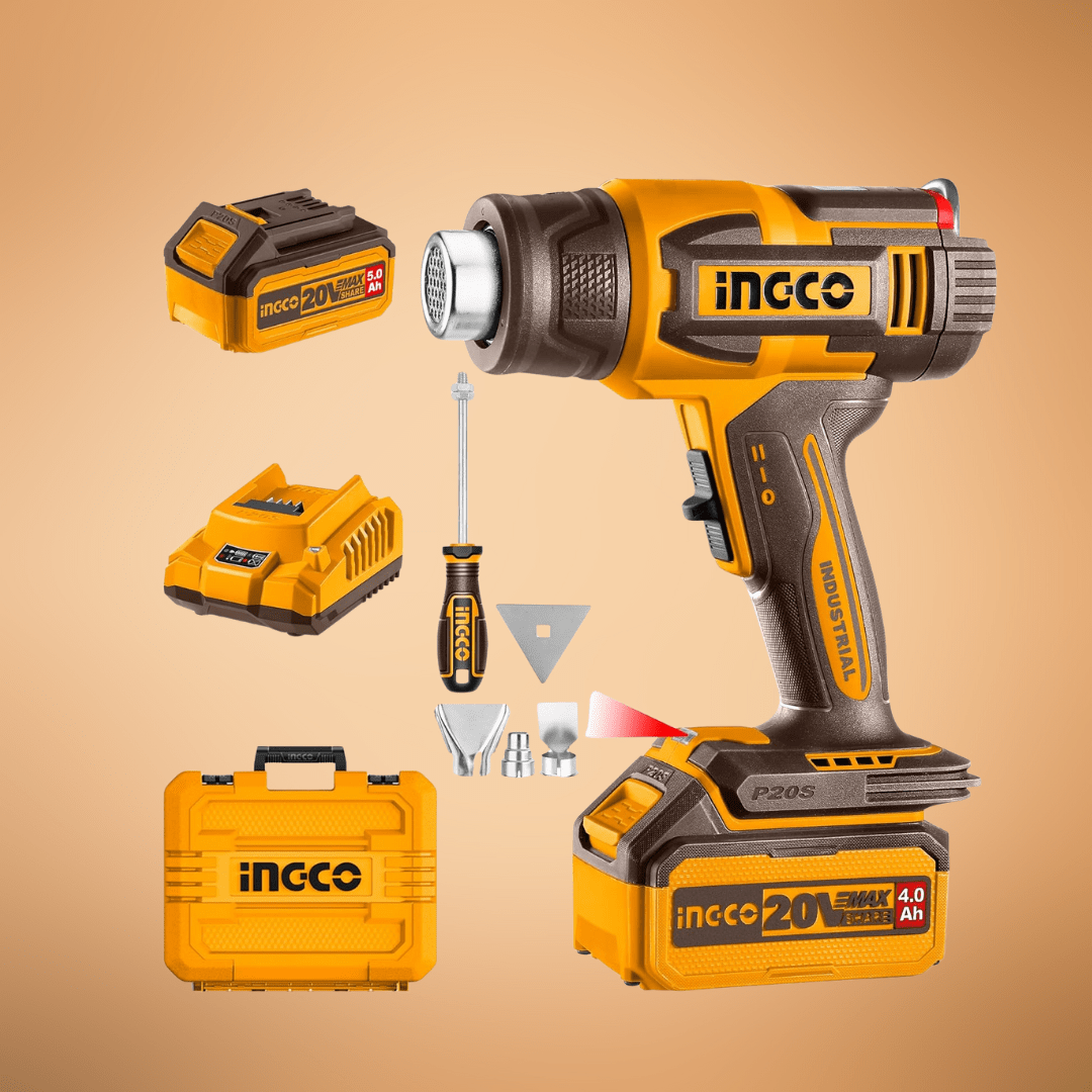 Ingco Heat Gun Ingco 20V Cordless Heat Gun - HGLI20035