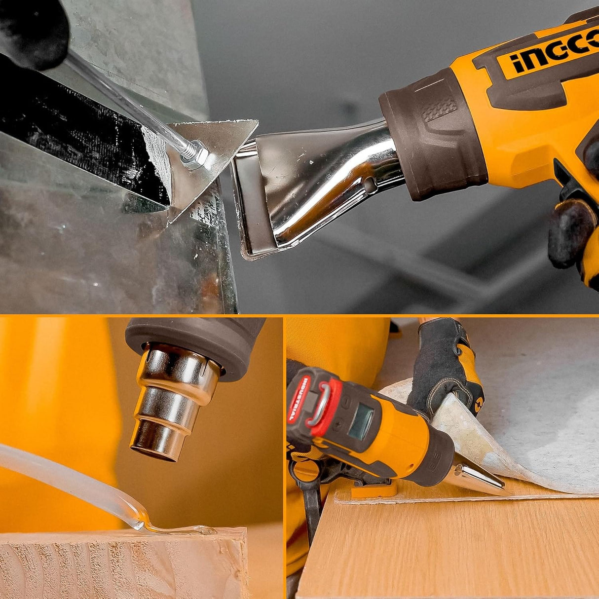 Ingco Heat Gun Ingco 20V Cordless Heat Gun - HGLI20035