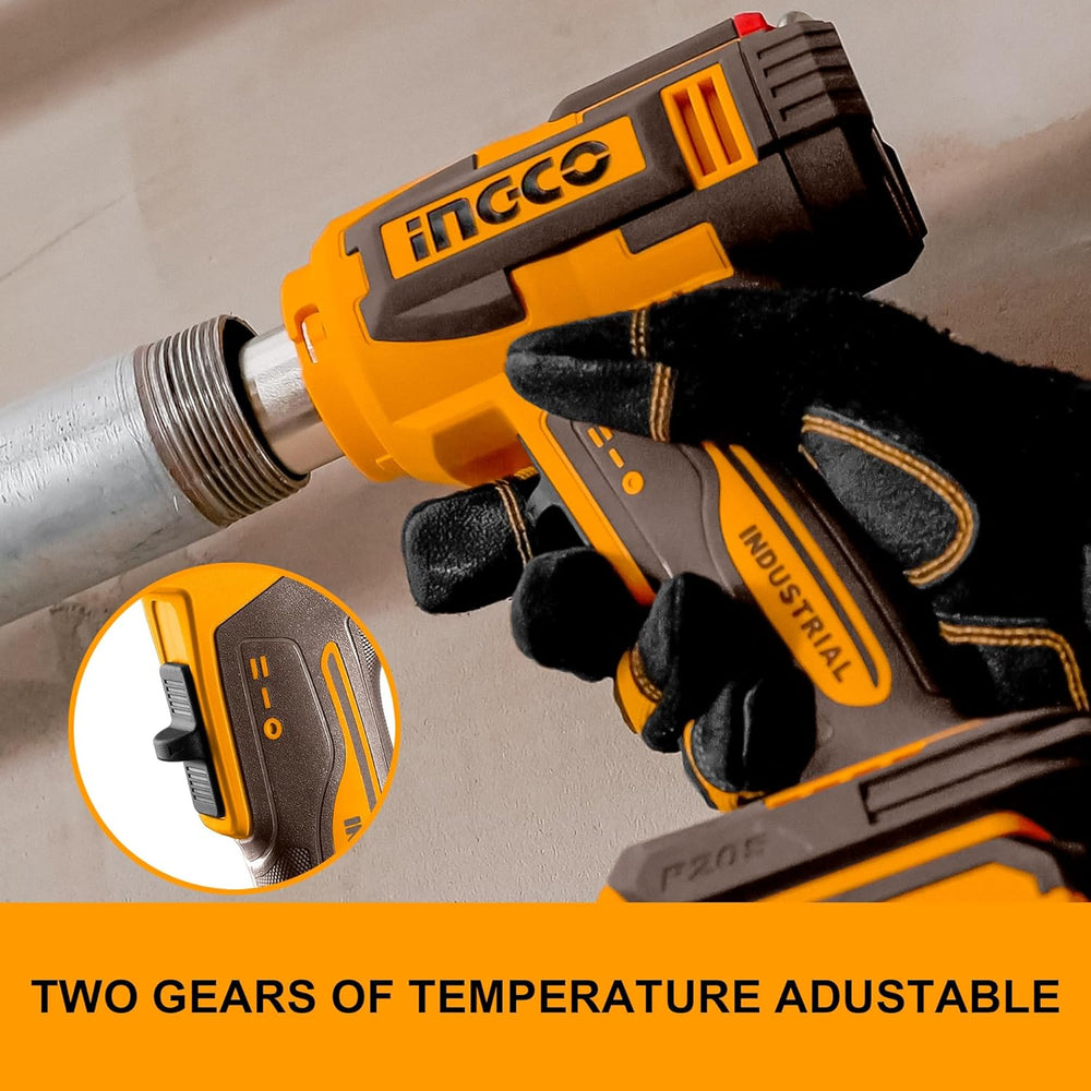 Ingco Heat Gun Ingco 20V Cordless Heat Gun - HGLI20035