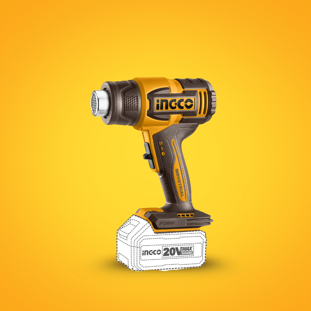 Ingco Heat Gun Ingco 20V Cordless Heat Gun - HGLI20065