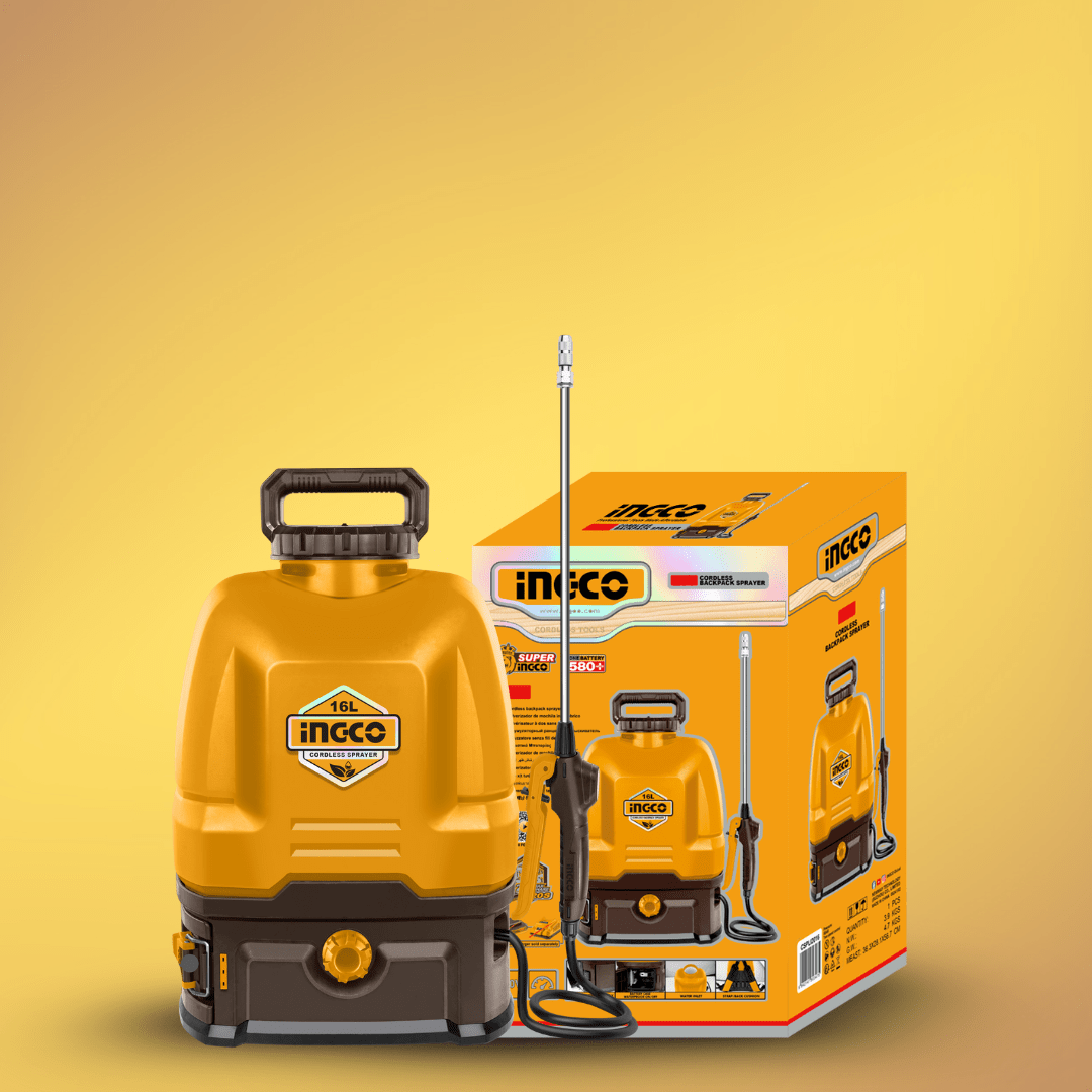 Ingco Spray Gun Ingco 20V Cordless Knapsack Sprayer with 16L Tank – CSPLI2016