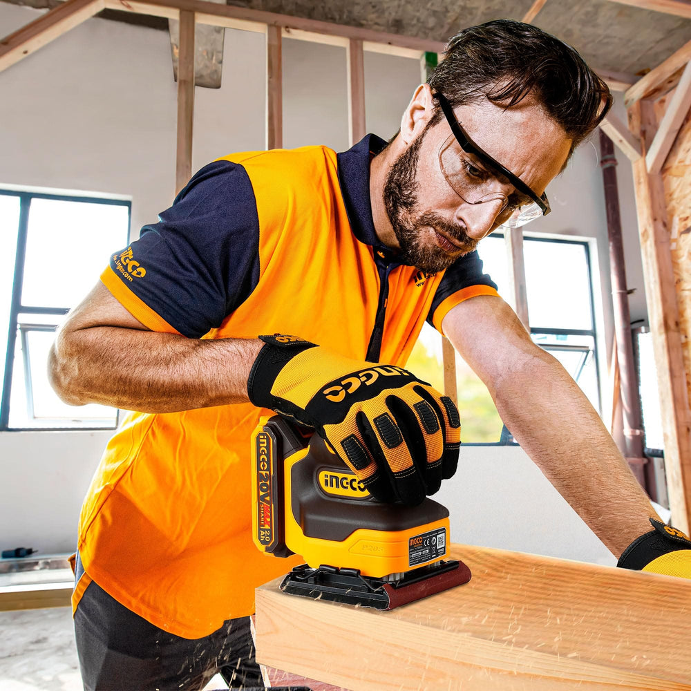 Ingco Sander Ingco 20V Cordless Palm Sander – CPSLI2014