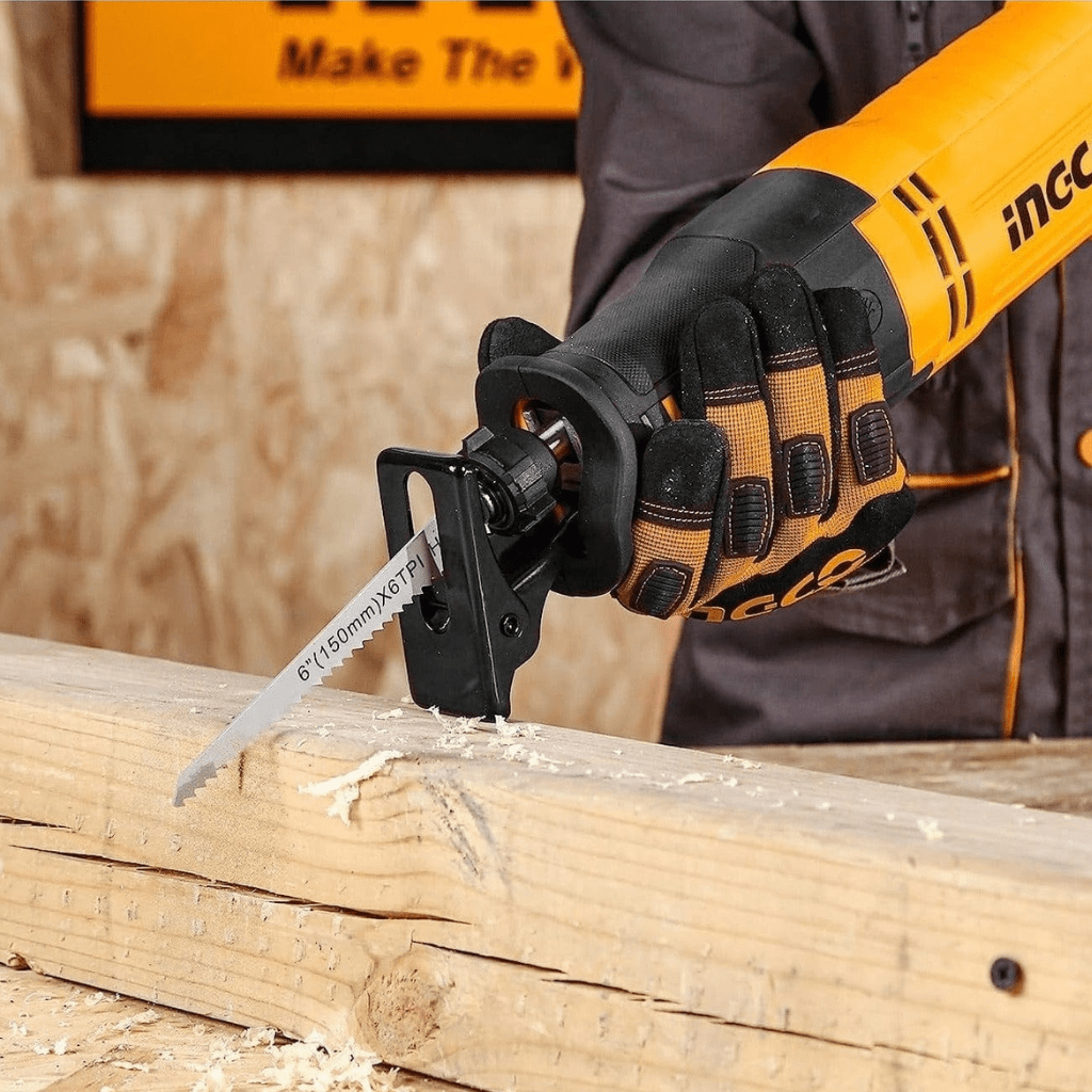 Ingco Reciprocating Saw Ingco 20V Cordless Reciprocating Saw with Integrated Work Light – CRSLI6508