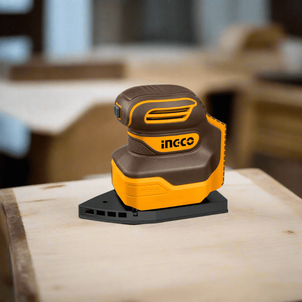 Ingco Sander Ingco 20V Cordless Sheet Sander with 12000rpm Speed – CSHSLI2014
