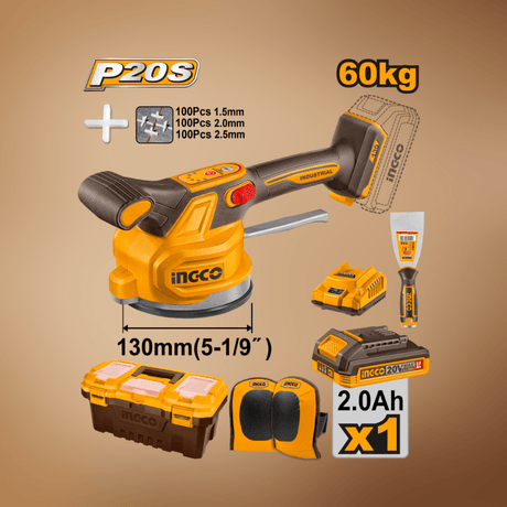 Ingco Grinder Ingco 20V Cordless Tile Vibration Machine - CTVLI20015