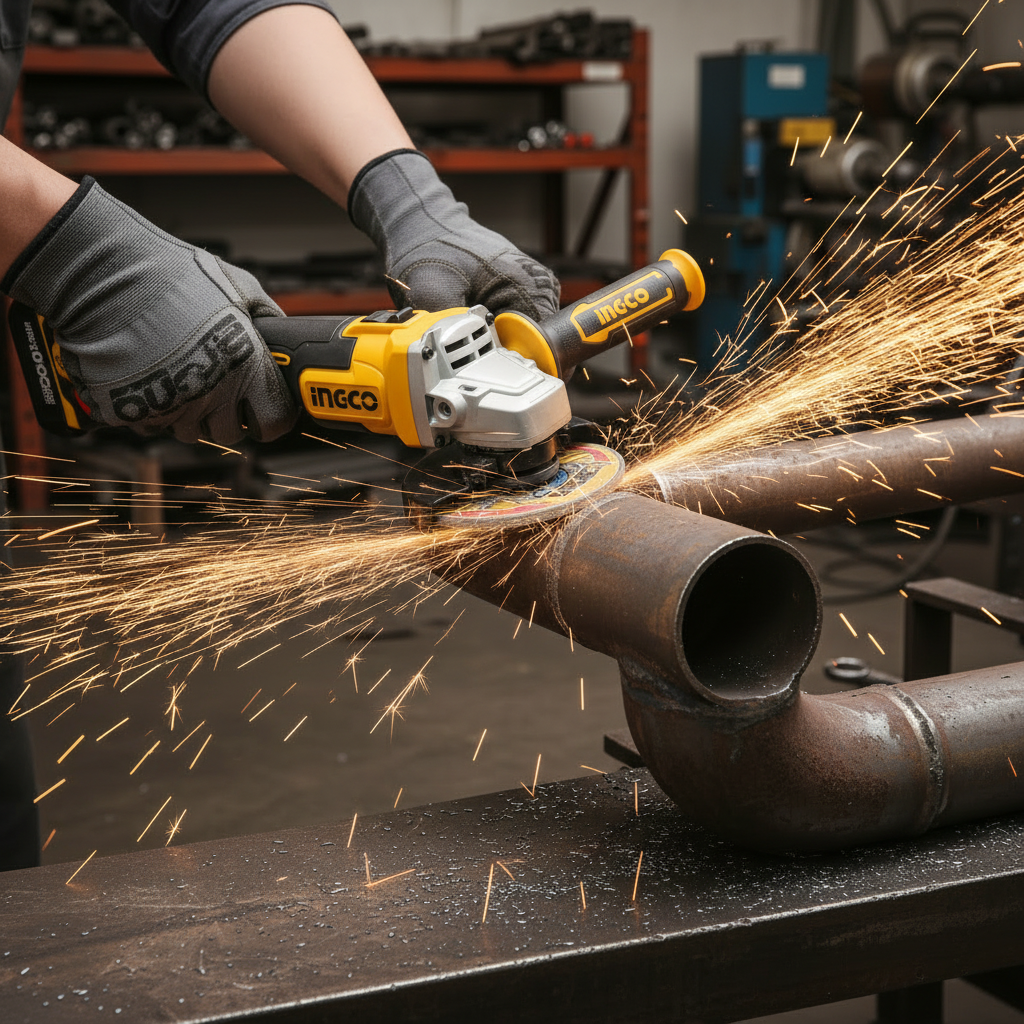 Ingco Grinder Ingco 20V Lithium-ion Cordless Angle Grinder - CAGLI261521