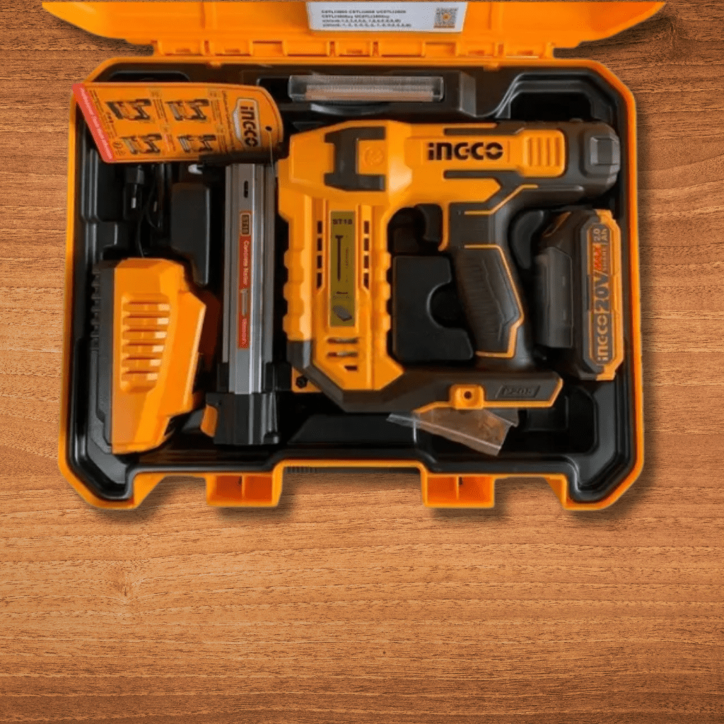 Ingco Nailer & Stapler Ingco 20V Lithium-Ion Cordless Brick Nailer – CSTLI3808