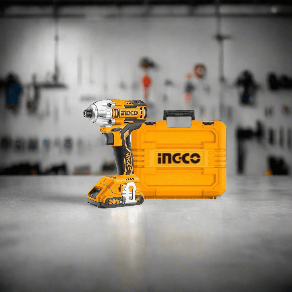 Ingco Impact Wrench & Driver Ingco 20V Lithium-Ion Cordless Impact Driver with Brushless Motor – CIRLI2028